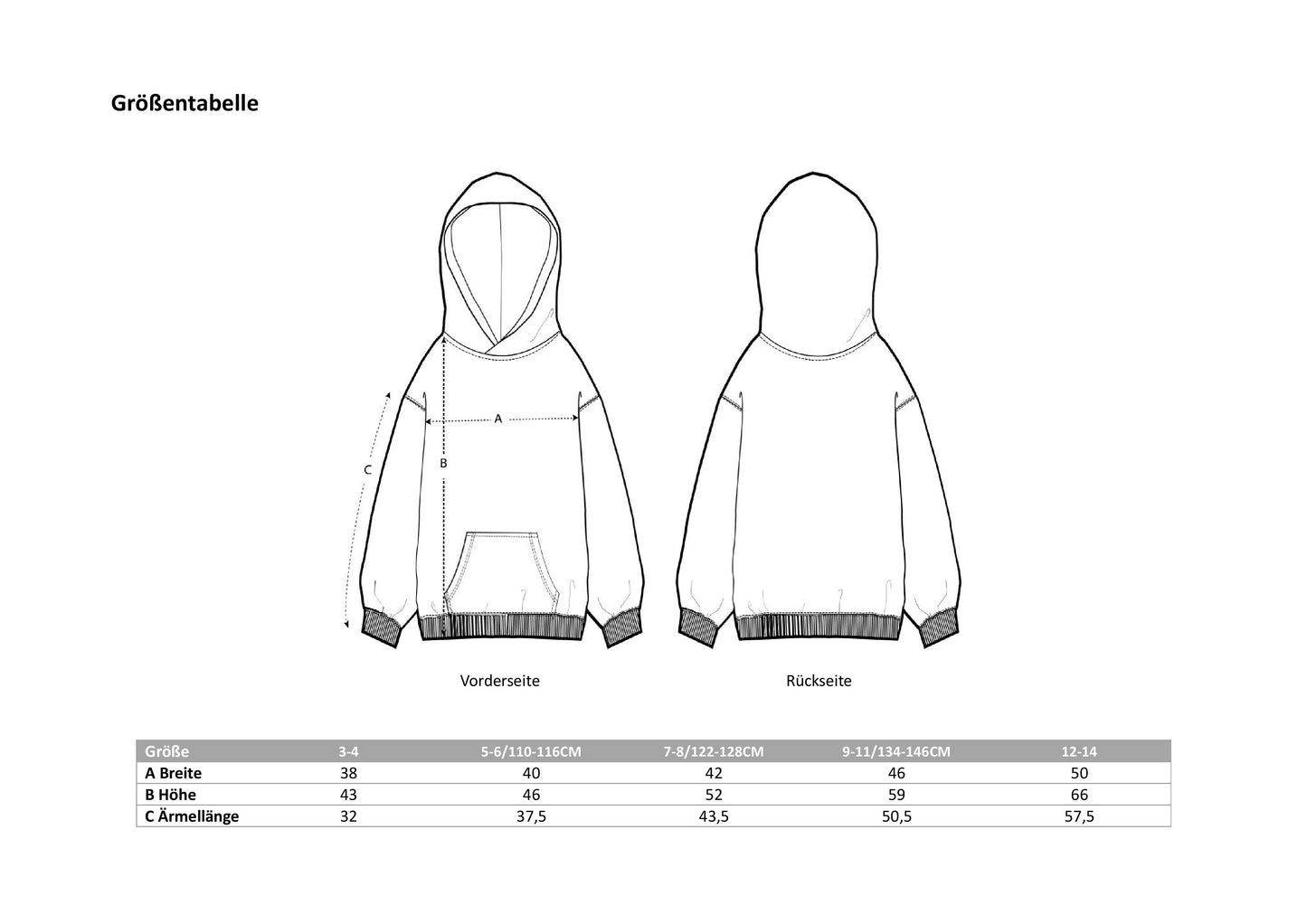 Kinder Hoodie Bio Baumwolle "sonnengelbes Om"
